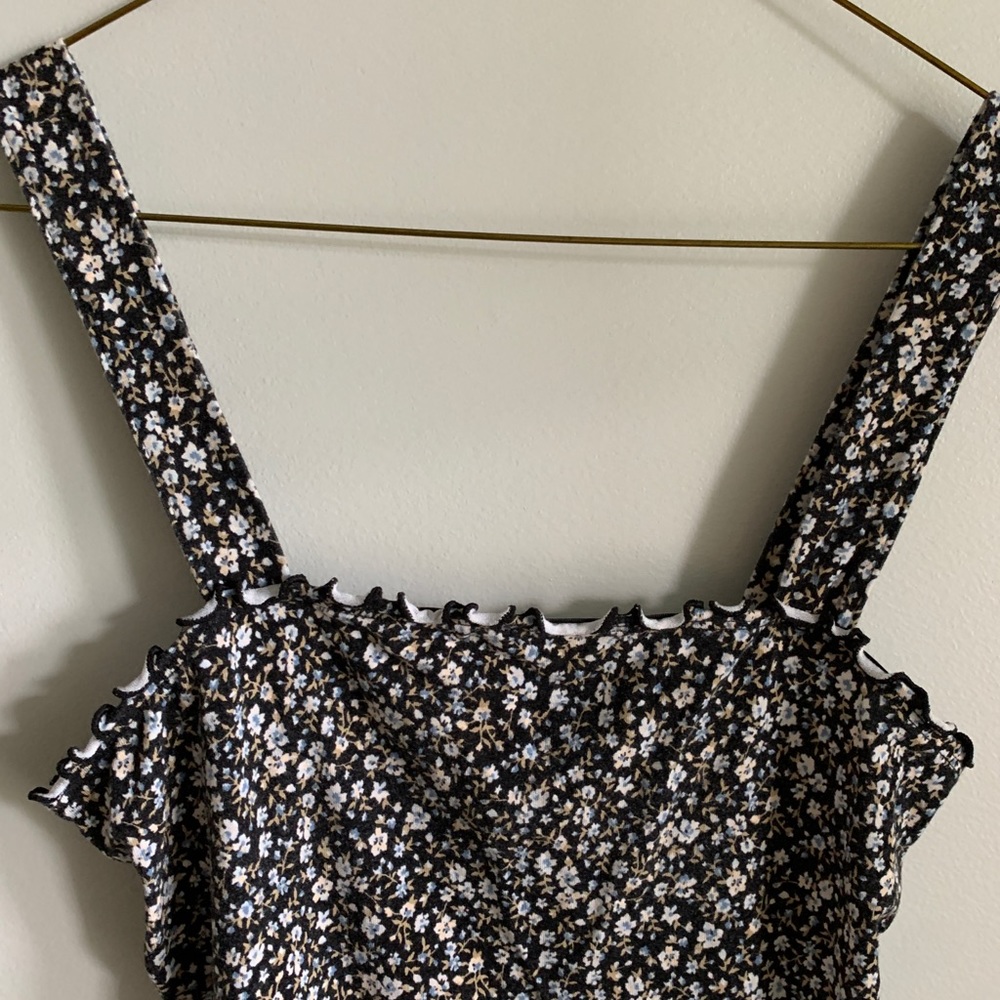 American Eagle Floral Tank Top - Size Small - Picture 2 of 3